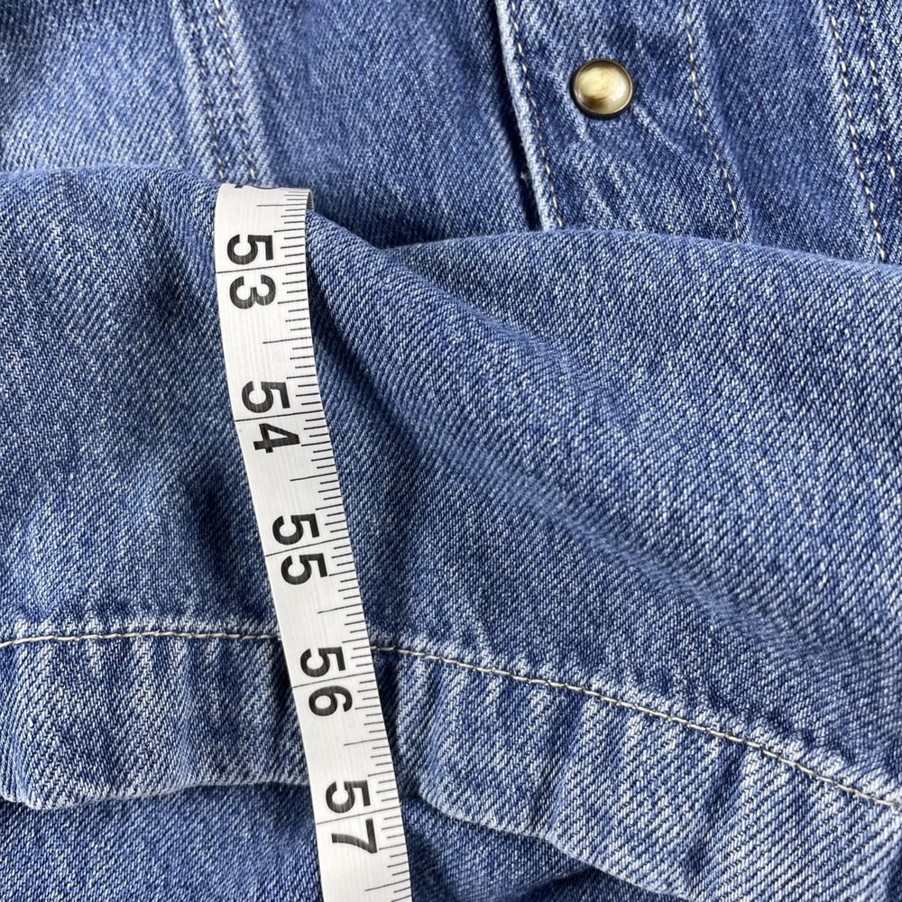 Free People We the Free The Townes Coverall Jumpsuit Size XL Blue One Piece Jean - Picture 14 of 16